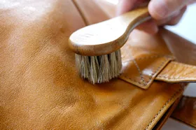 COLUMBUS コロンブス 馬毛ブラシ (小、ハンドルタイプ)