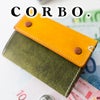 CORBO. コルボ -Algoritmo THE RAIN RIPPLES- アルゴリトモ シリーズ 小銭入れ付き三つ折りミニ財布 1LF-0604
