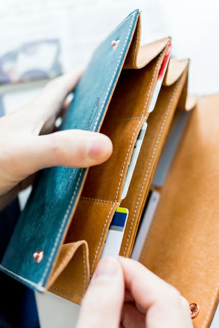 CORBO. コルボ -Algoritmo THE RAIN RIPPLES- アルゴリトモ シリーズ 小銭入れ付き長財布 1LF-0605