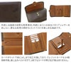 CORBO. コルボ -Bottom Horse- ボトム ホース シリーズ 小銭入れ付き三つ折り財布 8LE-9406