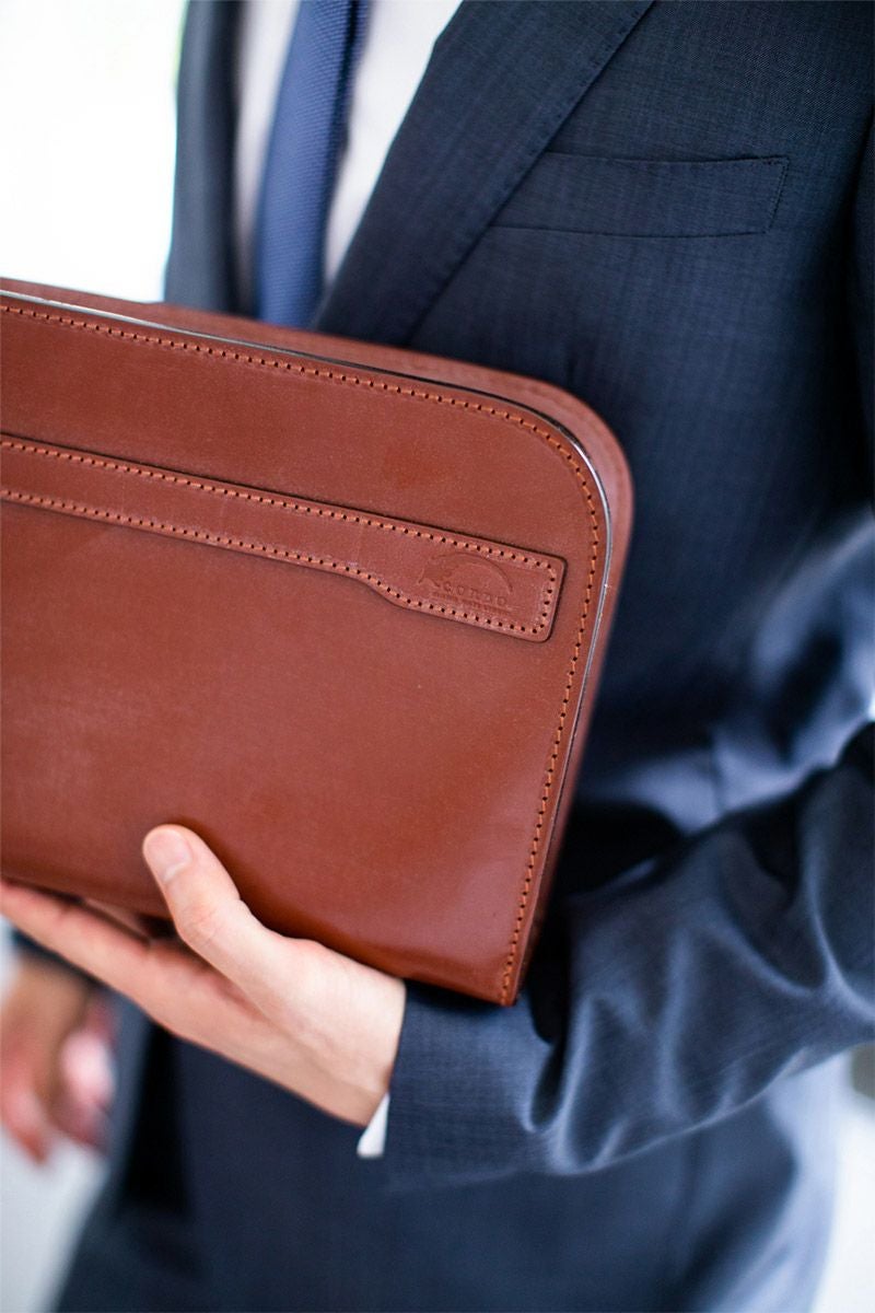 CORBO. コルボ -face Bridle Leather- フェイス ブライドルレザー シリーズ セカンドバッグ 8ZD-8101