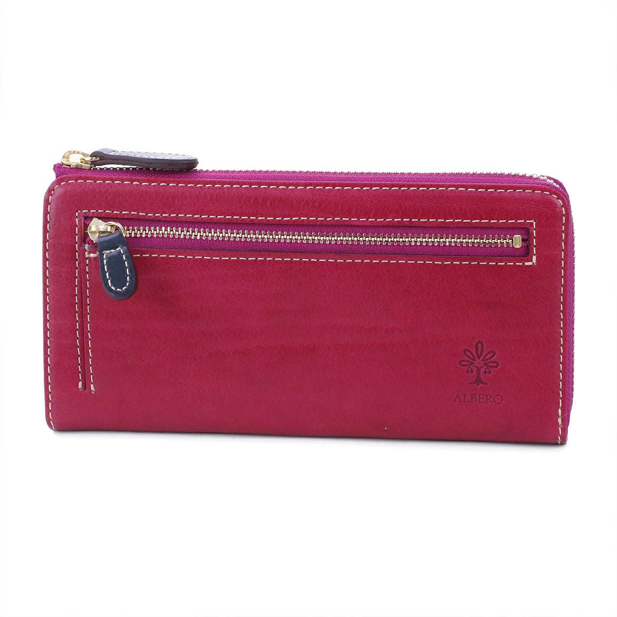 ALBERO アルベロ PIERROT ピエロ 小銭入れ付き長財布（L字ファスナー式） 6428