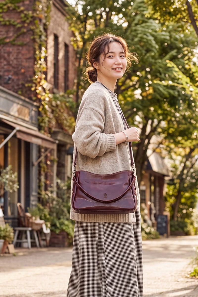 ALBERO アルベロ OLD MADRAS オールドマドラス 2WAY ショルダーバッグ 738