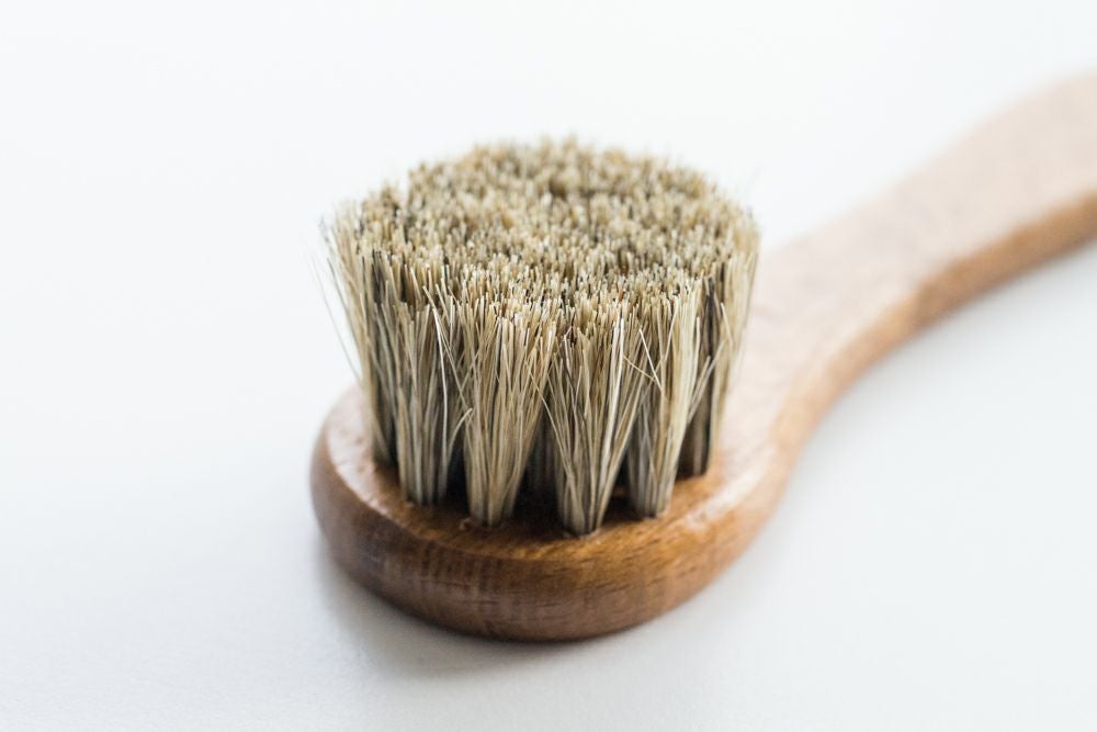 COLUMBUS コロンブス 馬毛ブラシ (小、ハンドルタイプ)