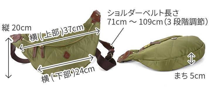 CLEDRAN クレドラン ROTA ロタ ボディバッグ CR-CL2146