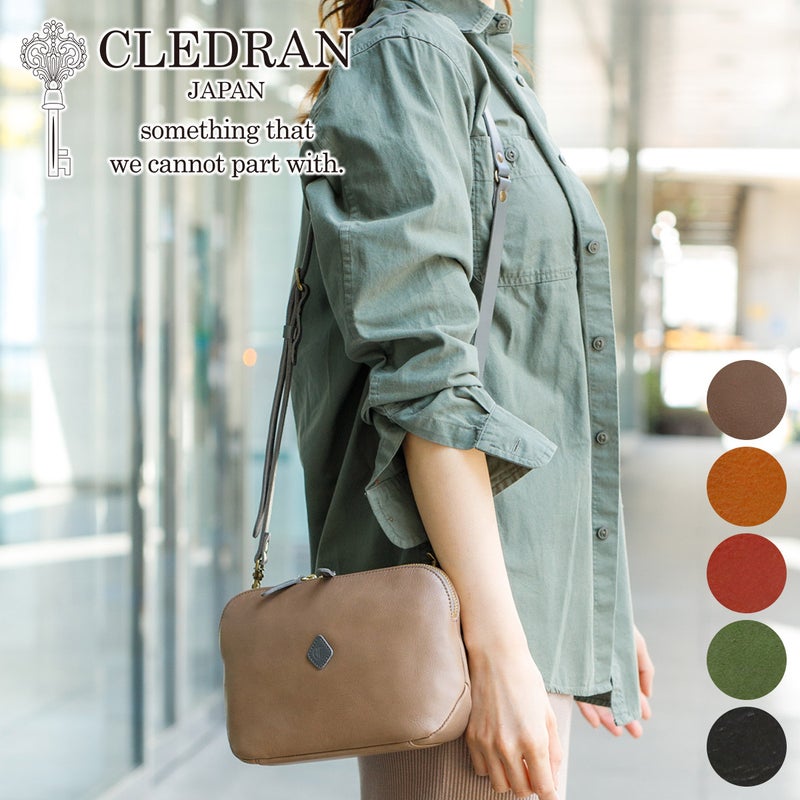 CLEDRAN クレドラン FLAM フラム お財布ショルダーバッグ CR-CL2763