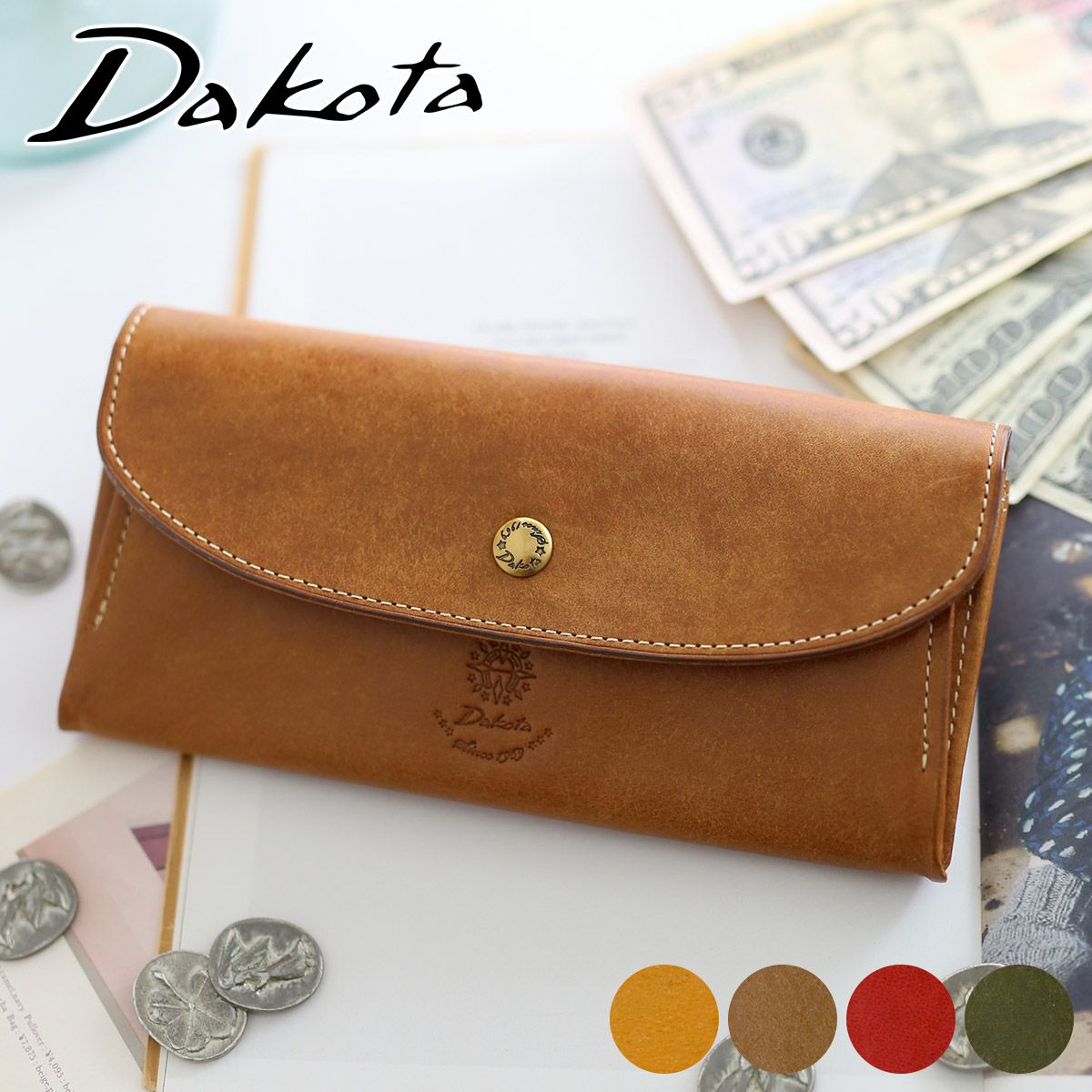 Dakota ダコタ コラッジョ 小銭入れ付き長財布 0030944（0036444