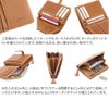 genten ゲンテン cut work カットワーク L字ファスナー 小銭入れ付き二つ折り財布 40601(31621)