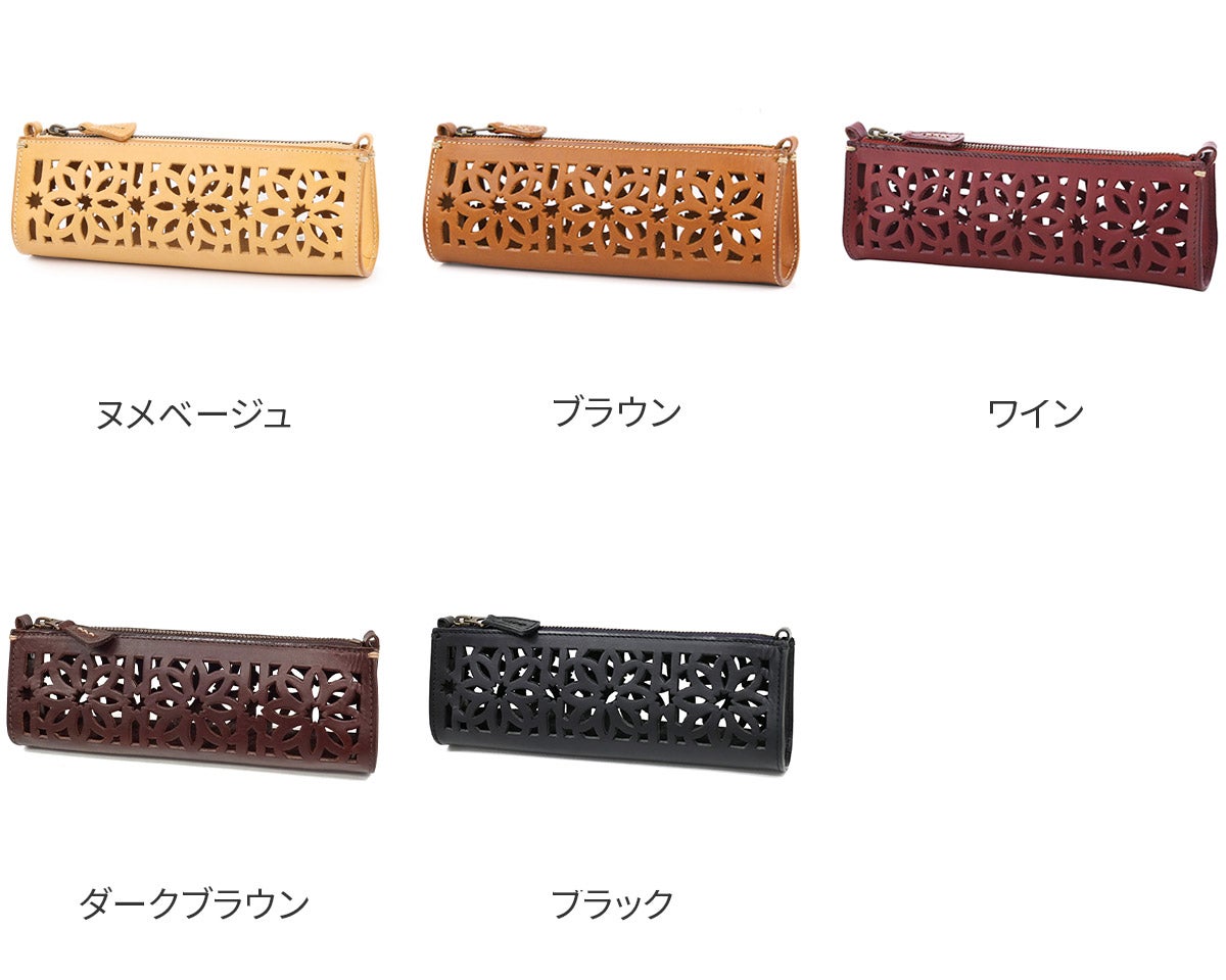 genten ゲンテン cut work カットワーク ペンケース 40603(31624)