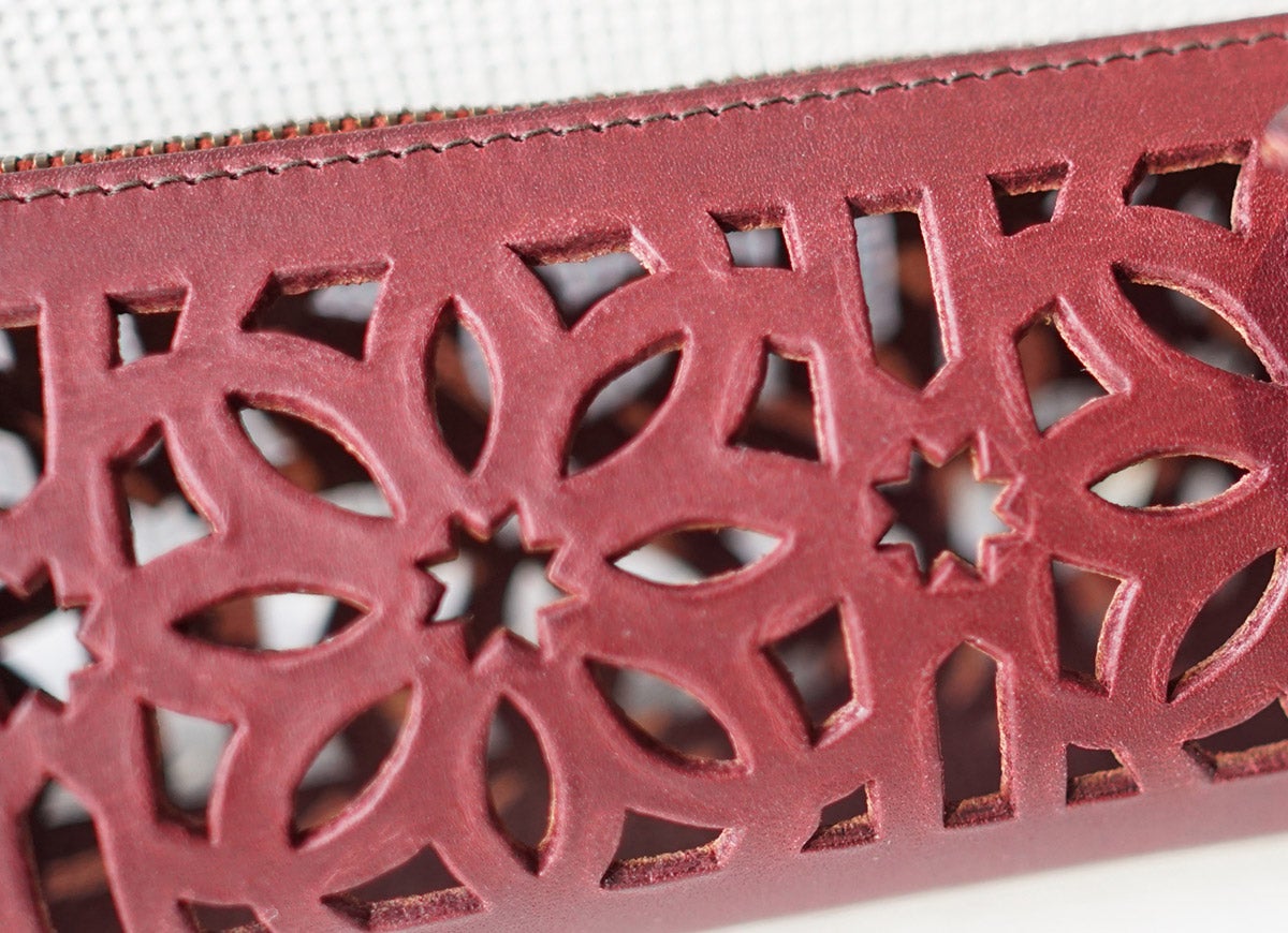 genten ゲンテン cut work カットワーク ペンケース 40603(31624)