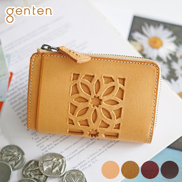 genten ゲンテン cut work カットワーク コインケース 44246(40608