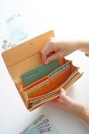 genten ゲンテン cut work カットワーク 小銭入れ付き長財布 40615