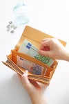 genten ゲンテン cut work カットワーク 小銭入れ付き長財布 40615
