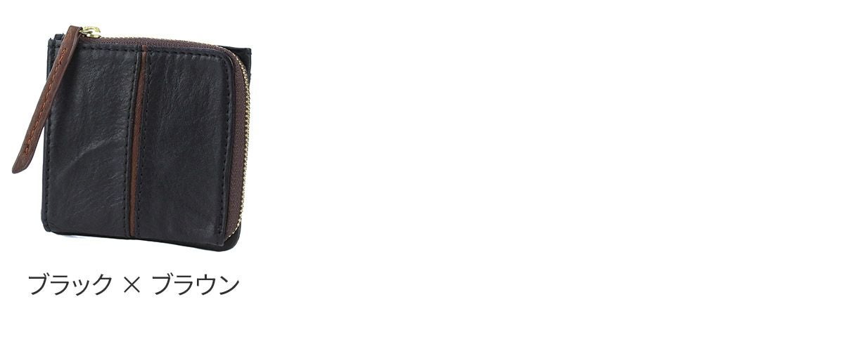 BAGGY PORT バギーポート フルクロームツートン カード入れ付き単札財布 HRD-406