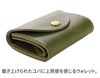 BAGGY'S ANNEX バギーズアネックス 栃木レザー 小銭入れ付き三つ折り財布 LKAZ-285