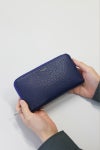 PELLE MORBIDA ペッレモルビダ Barca バルカ エンボスレザー ラウンドファスナー 小銭入れ付き 長財布 (中) PMO-BA311