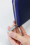 PELLE MORBIDA ペッレモルビダ Barca バルカ エンボスレザー ラウンドファスナー 小銭入れ付き 長財布 (中) PMO-BA311