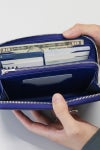 PELLE MORBIDA ペッレモルビダ Barca バルカ エンボスレザー ラウンドファスナー 小銭入れ付き 長財布 (中) PMO-BA311