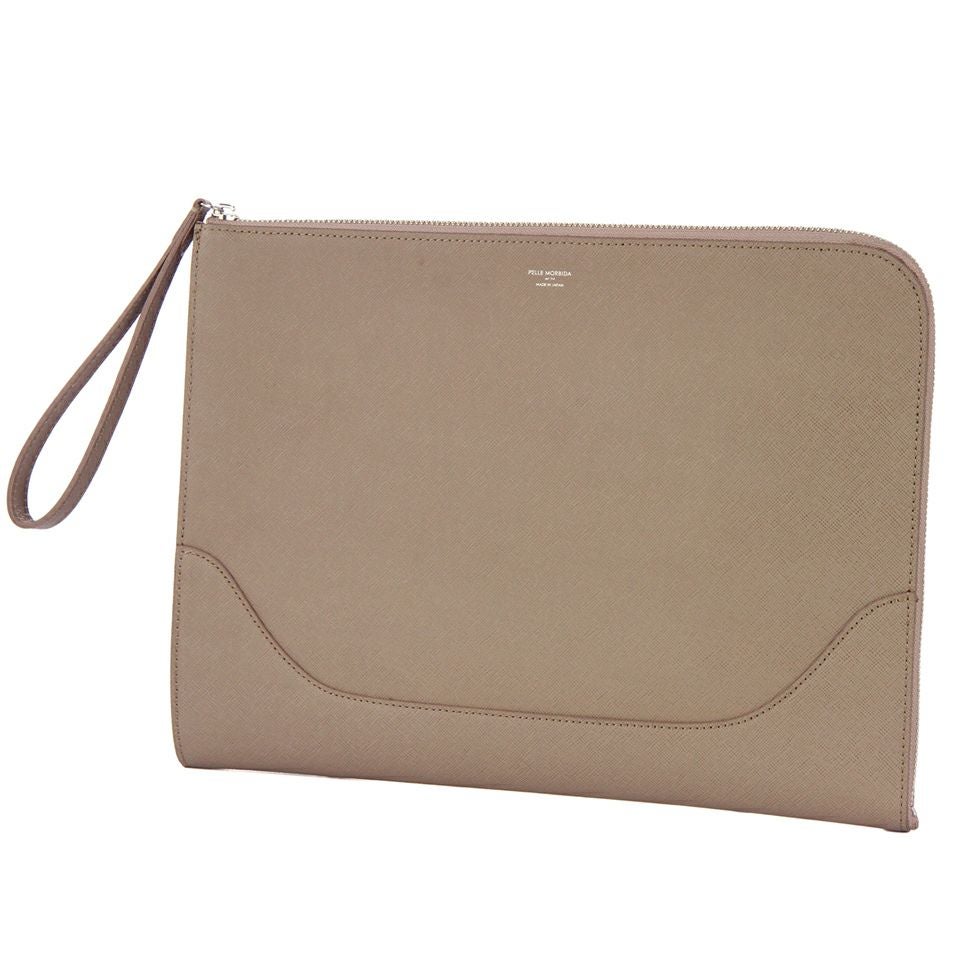 PELLE MORBIDA ペッレモルビダ Capitano キャピターノ エンボスレザー クラッチバッグ PMO-CA009