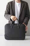 PELLE MORBIDA ペッレモルビダ Capitano キャピターノ エンボスレザー A4ブリーフケース 1室タイプ PMO-CA010