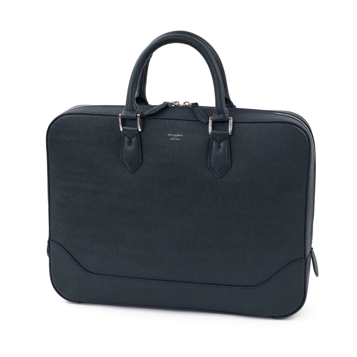 PELLE MORBIDA ペッレモルビダ Capitano キャピターノ エンボスレザー A4ブリーフケース 1室タイプ PMO-CA010