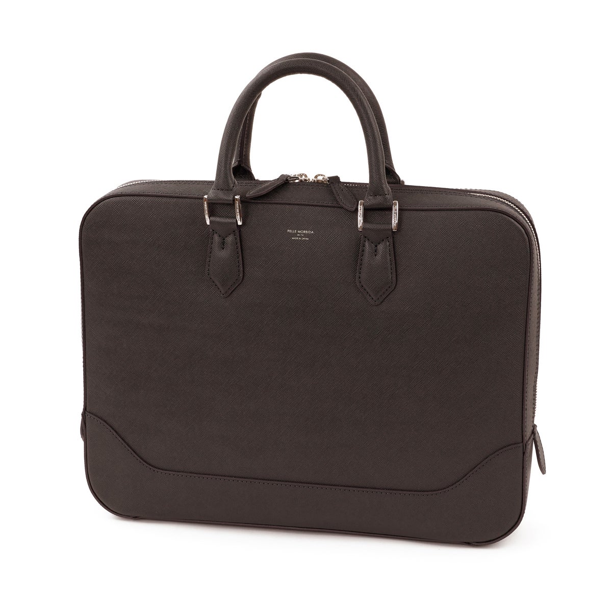 PELLE MORBIDA ペッレモルビダ Capitano キャピターノ エンボスレザー A4ブリーフケース 1室タイプ PMO-CA010