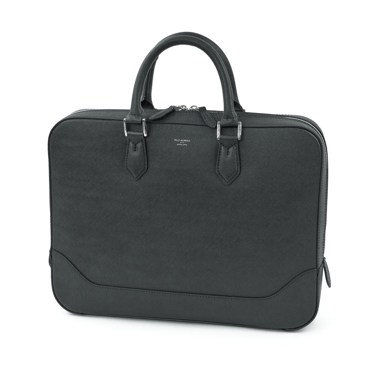 PELLE MORBIDA ペッレモルビダ Capitano キャピターノ エンボスレザー A4ブリーフケース 1室タイプ PMO-CA010