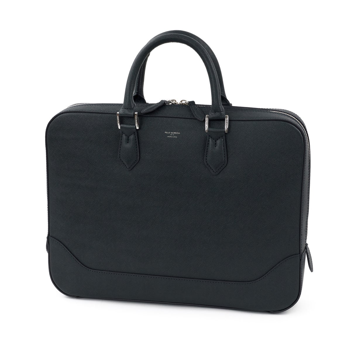 PELLE MORBIDA ペッレモルビダ Capitano キャピターノ エンボスレザー A4ブリーフケース 1室タイプ PMO-CA010