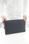 PELLE MORBIDA ペッレモルビダ Capitano キャピターノ エンボスレザー クラッチバッグ PMO-CA011