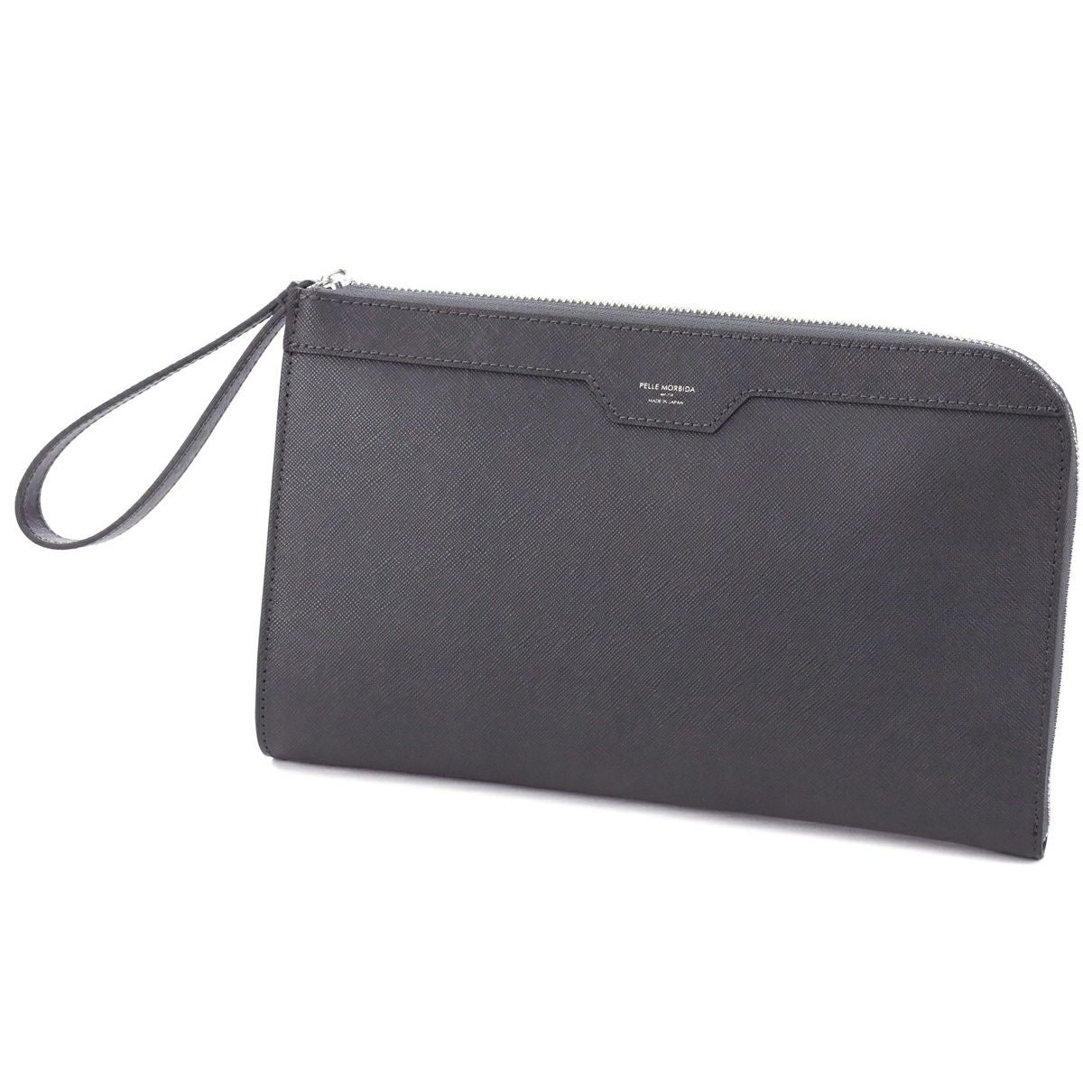 PELLE MORBIDA ペッレモルビダ Capitano キャピターノ エンボスレザー クラッチバッグ PMO-CA011