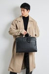 PELLE MORBIDA ペッレモルビダ Capitano キャピターノ B4ブリーフケース 1室タイプ（ショルダーベルト付属） PMO-CA013A