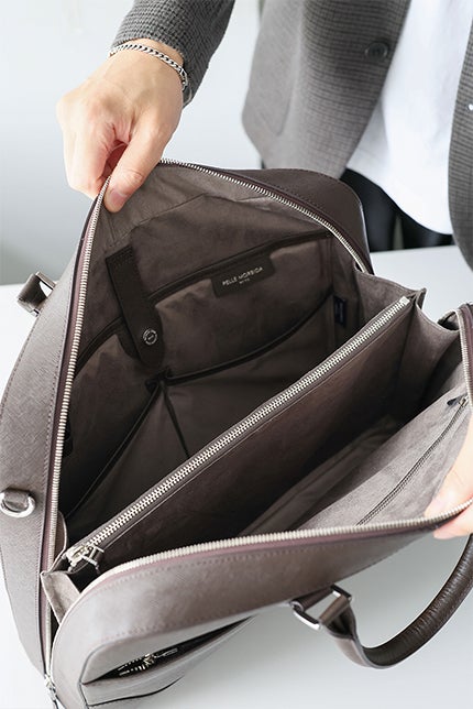 PELLE MORBIDA ペッレモルビダ Capitano キャピターノ B4ブリーフケース 1室タイプ（ショルダーベルト付属） PMO-CA013A