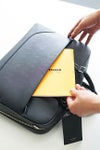 PELLE MORBIDA ペッレモルビダ Capitano キャピターノ B4ブリーフケース 1室タイプ（ショルダーベルト付属） PMO-CA013A