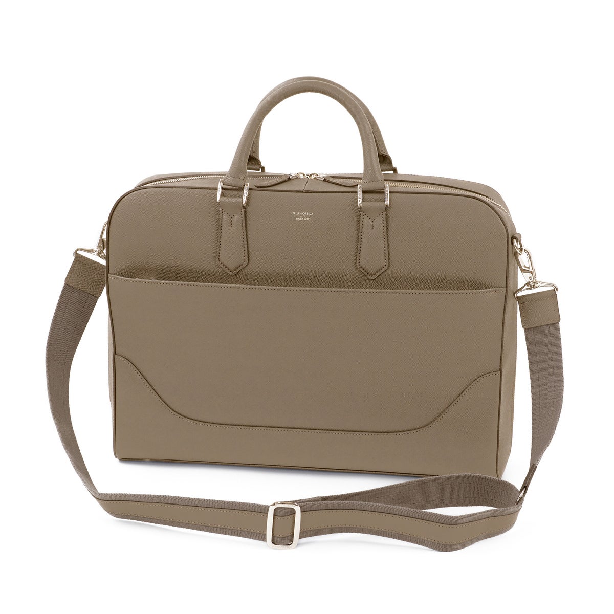 PELLE MORBIDA ペッレモルビダ Capitano キャピターノ B4ブリーフケース 1室タイプ（ショルダーベルト付属） PMO-CA013A