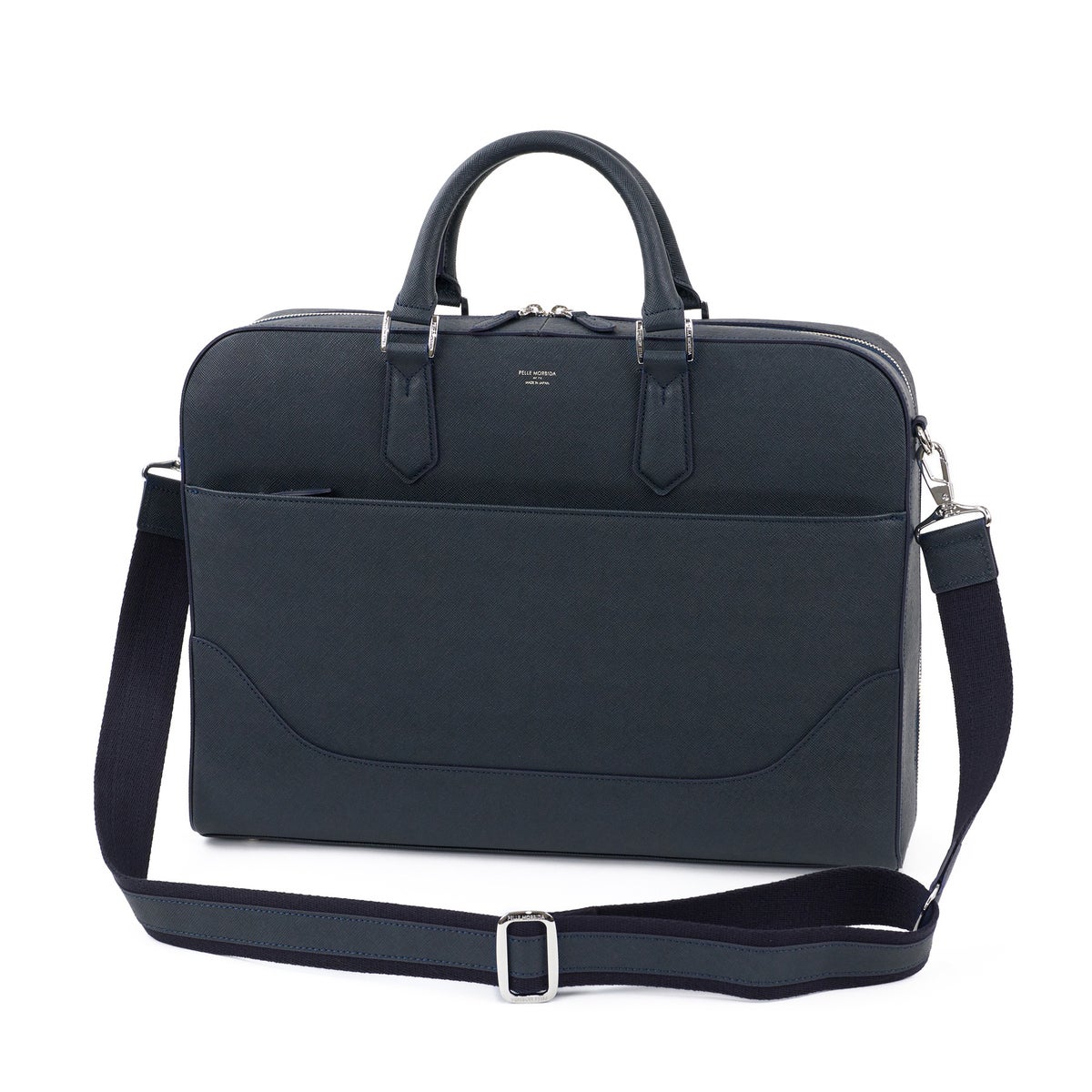 PELLE MORBIDA ペッレモルビダ Capitano キャピターノ B4ブリーフケース 1室タイプ（ショルダーベルト付属） PMO-CA013A