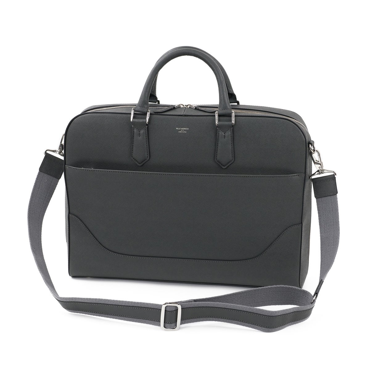 PELLE MORBIDA ペッレモルビダ Capitano キャピターノ B4ブリーフケース 1室タイプ（ショルダーベルト付属） PMO-CA013A