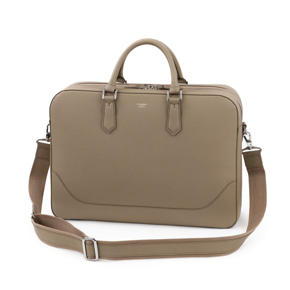PELLE MORBIDA ペッレモルビダ Capitano キャピターノ B4ブリーフケース 2室タイプ（ショルダーベルト付属） PMO-CA014
