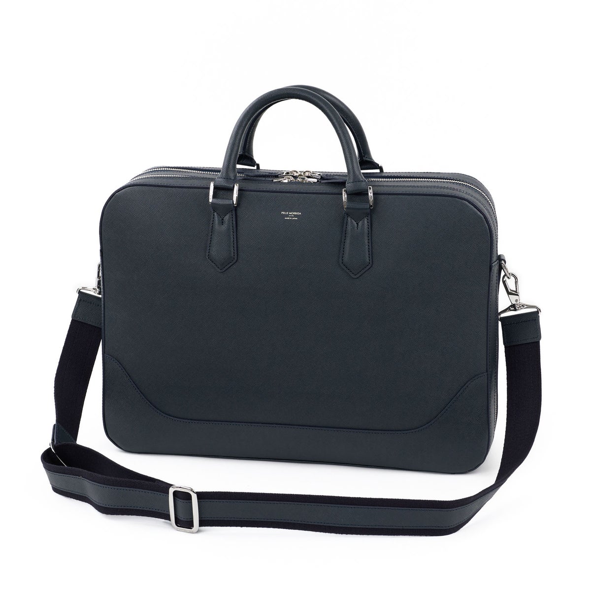 PELLE MORBIDA ペッレモルビダ Capitano キャピターノ B4ブリーフケース 2室タイプ（ショルダーベルト付属） PMO-CA014