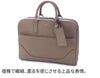 PELLE MORBIDA ペッレモルビダ Capitano キャピターノ エンボスレザー A4ブリーフケース 1室タイプ（ショルダーベルト付属） PMO-CA015