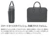 PELLE MORBIDA ペッレモルビダ Capitano キャピターノ エンボスレザー A4ブリーフケース 1室タイプ（ショルダーベルト付属） PMO-CA015