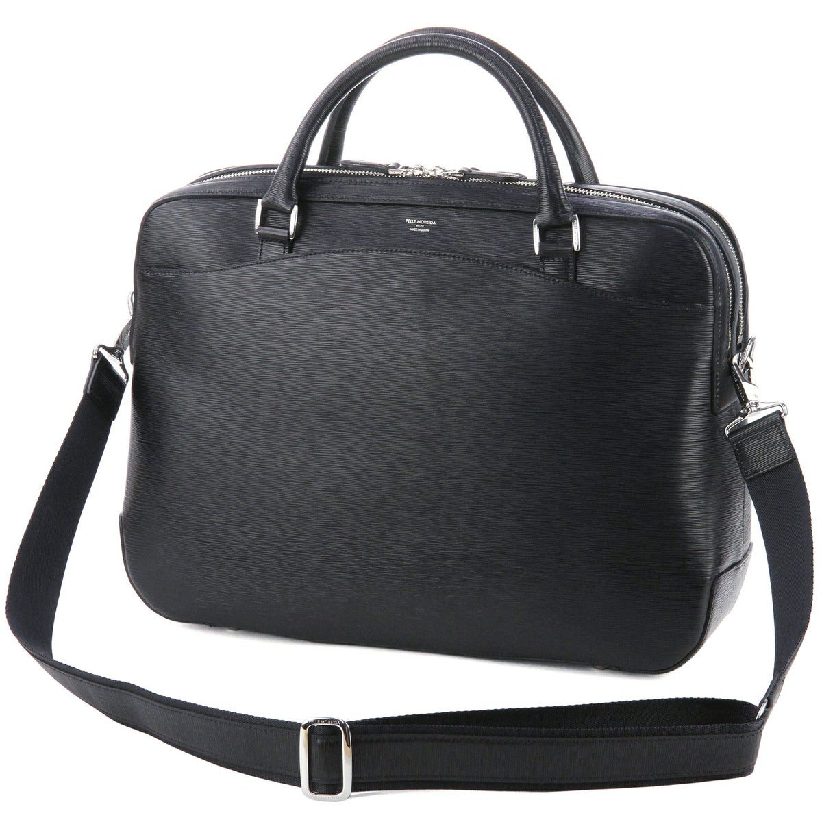 PELLE MORBIDA ペッレモルビダ Capitano キャピターノ B4ブリーフケース 2室タイプ（ショルダーベルト付属） PMO-CA202