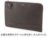 PELLE MORBIDA ペッレモルビダ Capitano キャピターノ エンボスレザー クラッチバッグ（M） PMO-CA205