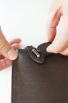 PELLE MORBIDA ペッレモルビダ Capitano キャピターノ エンボスレザー クラッチバッグ（M） PMO-CA205