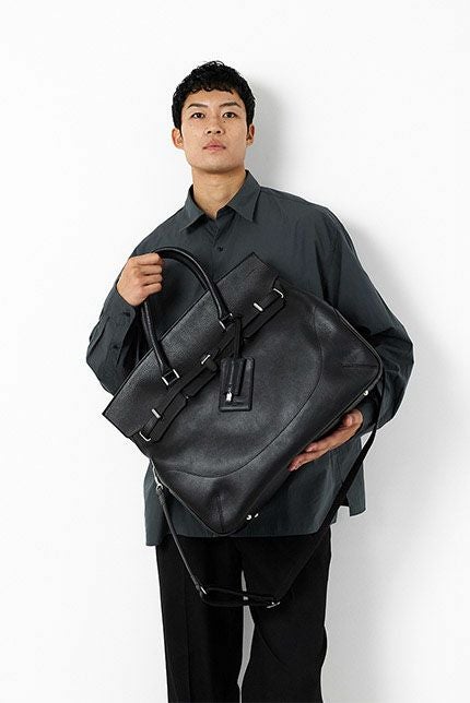 PELLE MORBIDA ペッレモルビダ Maiden Voyage メイデン ボヤージュ シュリンクレザー 2WAY ボストンバッグ ショルダーバッグ（大） PMO-MB025