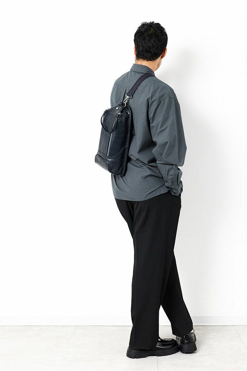 PELLE MORBIDA ペッレモルビダ Maiden Voyage メイデン ボヤージュ シュリンクレザー ショルダーバッグ PMO-MB032AELE