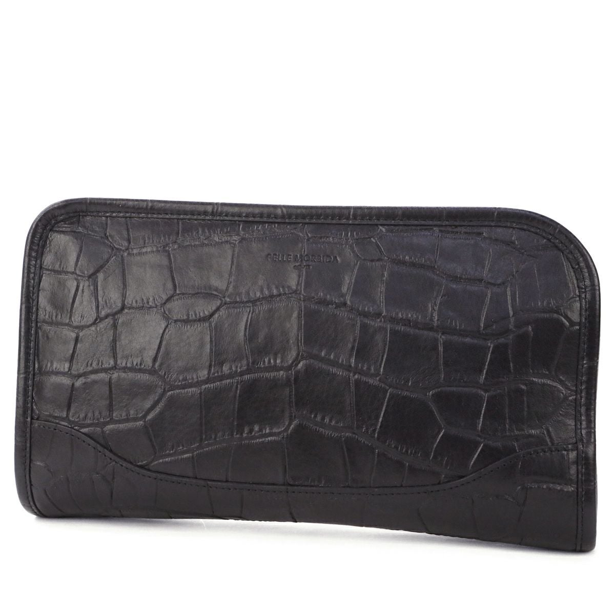PELLE MORBIDA ペッレモルビダ Maiden Voyage メイデン ボヤージュ シュリンクレザー クラッチバッグ PMO-MB035ELE