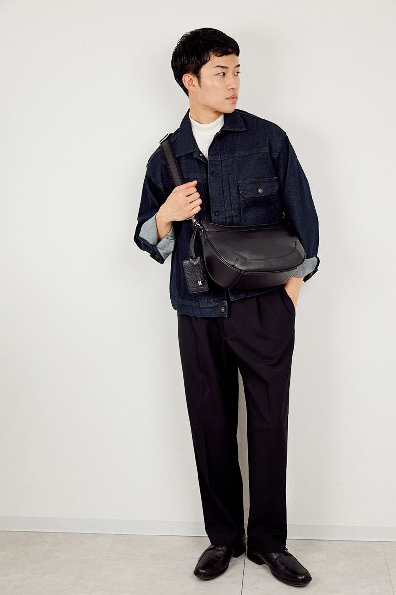 PELLE MORBIDA ペッレモルビダ Maiden Voyage メイデン ボヤージュ シュリンクレザー ショルダーバッグ PMO-MB038
