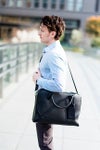 PELLE MORBIDA ペッレモルビダ Maiden Voyage メイデン ボヤージュ シュリンクレザー B4ブリーフケース 2室タイプ PMO-MB050