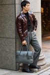 PELLE MORBIDA ペッレモルビダ Maiden Voyage メイデン ボヤージュ シュリンクレザー ボストンバッグ PMO-MB055