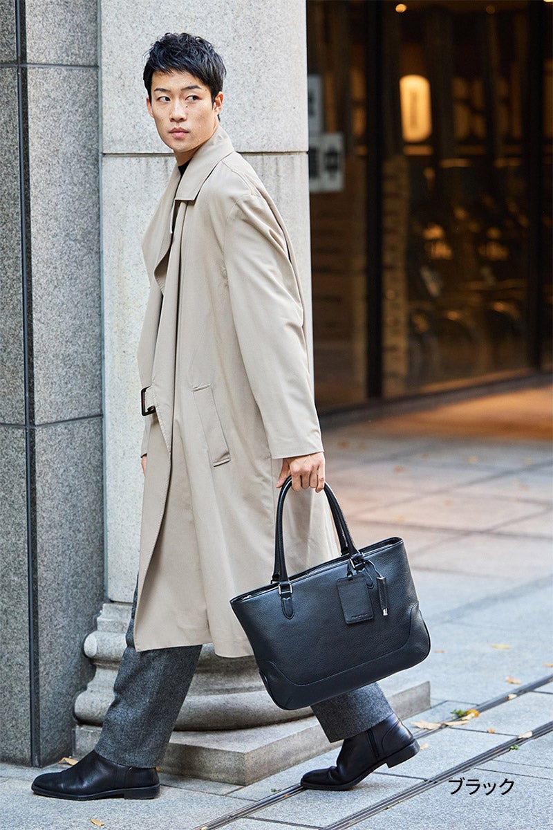PELLE MORBIDA ペッレモルビダ Maiden Voyage メイデン ボヤージュ シュリンクレザー トートバッグ PMO-MB059